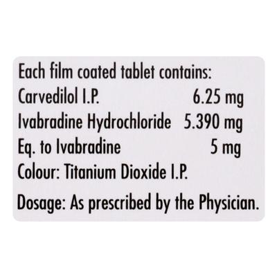 IVABID CV 6.25 Tablet 14's - Angina
