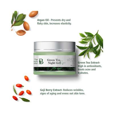 The Beauty Sailor Green Tea Night Gel & Night Cream 50 gm - Night Cream