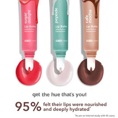 Lotus Herbals Cafe Mocha Lip Balm with SPF 15 for Dry and Chapped Lips Vegan, Brown 10 g - Lip Balms
