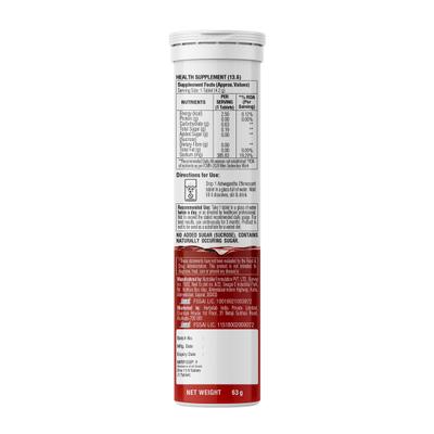 Dr. Vaidya's Ashwagandha Effervescent Tablets - Lemon Flavour 15's - Speciality Medicines