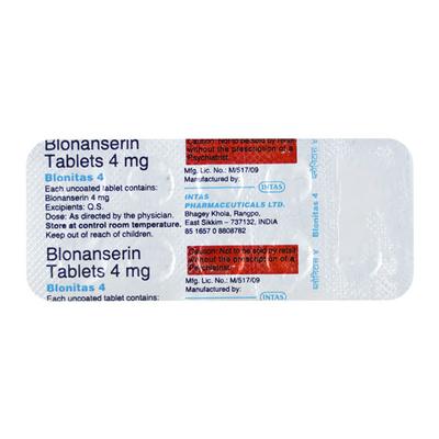Blonitas 4mg Tablet 10'S - Psychosis-Ans