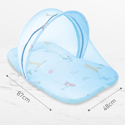 R for Rabbit Snuggy Safari Baby Bedding - Blue - Baby Bedding