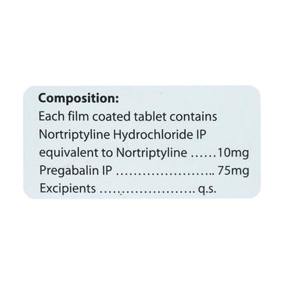 PREGAVOR NT Tablet 10's - Neuropathic Pain-Dru