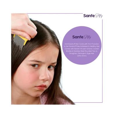 Sanfe Selfly Stunner AntiDandruff Hair Comb 1's - Hair Combs