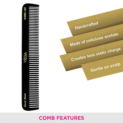 Vega Dressing Hair Comb, for Men and Women (VC2HMBC-103) 2's - Hair Combs