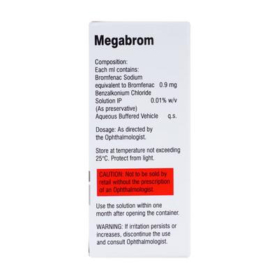 Megabrom Eye Drops 5ml - Eye conditions-Oph
