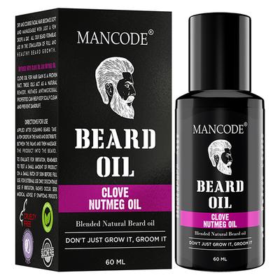 Mancode Beard Oil -Clove & Nutmeg 60 ml - Beard Oil