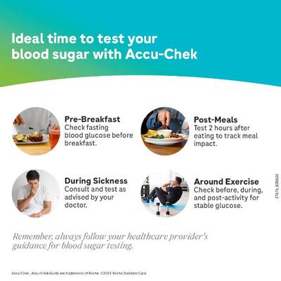 Accu-Chek Guide Test Strip 50's - Blood Glucose Monitors/Strips