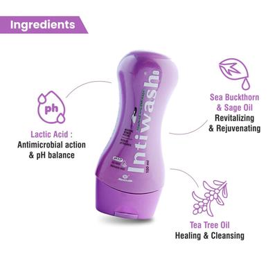 Intiwash New Liquid Wash 100ml - Vaginal Conditions-Pre