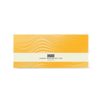 Engage Luxury Perfume Unisex Gift Pack for Men + Women, Travel Sized Assorted Pack 25ml each 4's - Men Perfumes (Edt/Edp)
