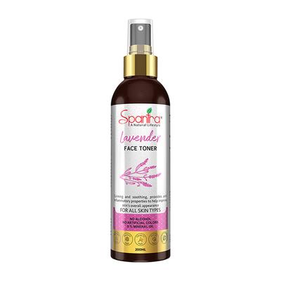 Spantra Lavender Facial Skin Toner 200 ml - Toners