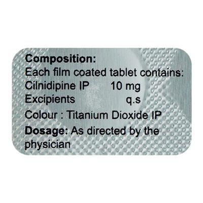 CINALOC 10mg Tablet 10's - Hypertension-Cal
