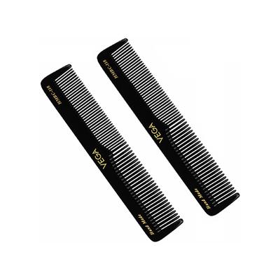 Vega Graduated Dressing Hair Comb for Men and Women, Black (VC2HMBC-118) 2's - Hair Combs