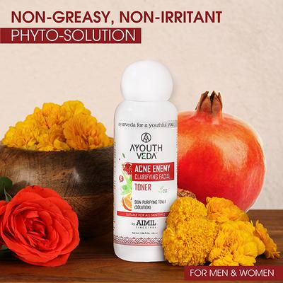 Ayouthveda Acne Enemy Clarifying Facial Toner 100 ml - Toners