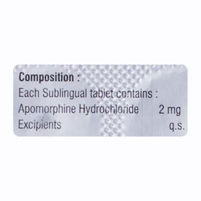 APOTAB 2 SUBLINGUAL Tablet 10's - Parkinsonism-Apd