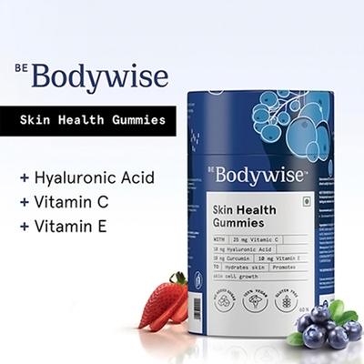 Be Be Bodywise Collagen Skin Health Gummies with 10000 Mcg Glutathione & Multivitamins 60's - Hair & Skin