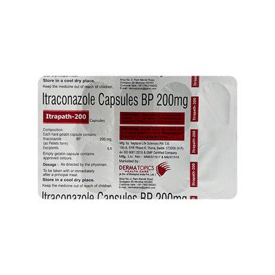 ITRAPATH 200 Capsule 10's - Fungal Infections-Anf