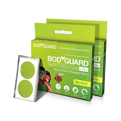Bodyguard Natural Anti-Mosquito Patch (Pack of 2 x 24's) - Mosquito Repellent