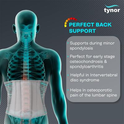 Tynor Cure Lumbo Sacral Belt (L) (A 05) - Back/Abdomen Supports
