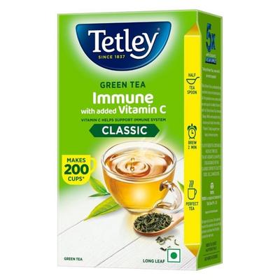 Tetley Classic Long Leaf Green Tea with Vitamin C 250 g - Teas
