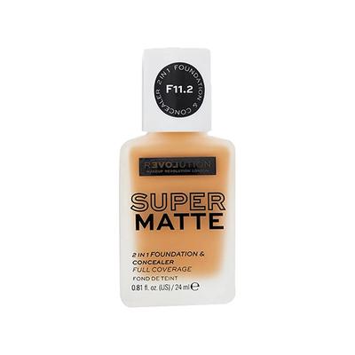 Makeup Revolution Relove Supermatte Foundation F11.2 24 ml - Foundation