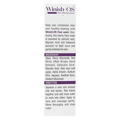 WINISH OS Face Wash 100ml - Cleanser-Emo