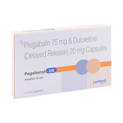 PEGABANYL DX Capsule 10's - Neuropathic Pain-Dru