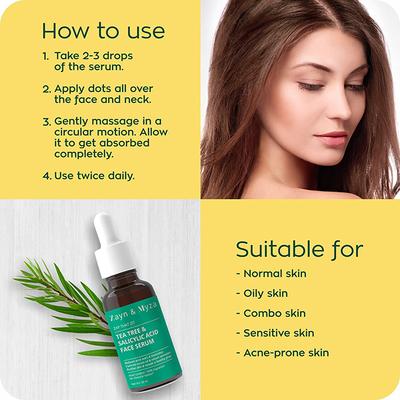 Zayn & Myza Tea Tree & Salicylic Acid Face Serum 30 ml - Face Mists