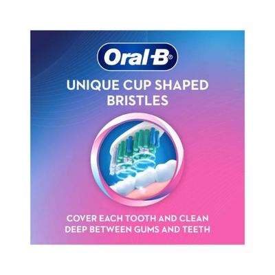 Oral B Sensitive & Gums Extra Softs Manual Toothbrush For Adults, Multicolor 4's - Toothbrushes