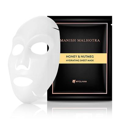 Manish Malhotra Beauty By MyGlamm Honey & Nutmeg Hydrating Sheet Mask 25 ml - Men Perfumes (Edt/Edp)