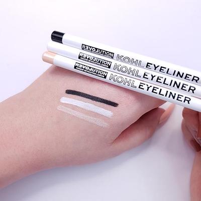 Makeup Revolution Kohl Eyeliner White 1.2 gm - Kajal & Kohls