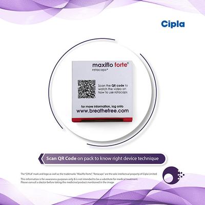 Maxiflo Forte Rotacaps 30'S - Asthma/COPD-Ast