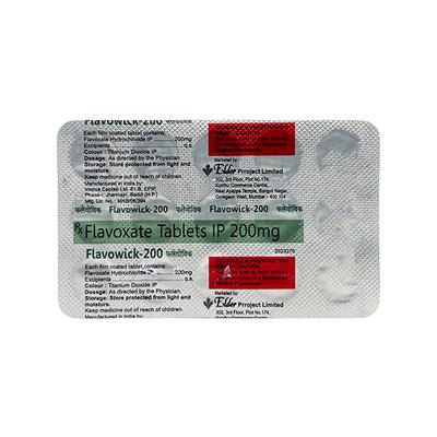 FLAVOWICK 200 Tablet 15's - Bladder And Prostate Disorders-Dru