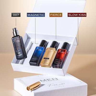 Mcaffeine Fien Men Written By Women - Perfume Gift Set For Men, 12 Hrs Long Lasting EDP 20Ml Each 4's - Men Perfumes (Edt/Edp)