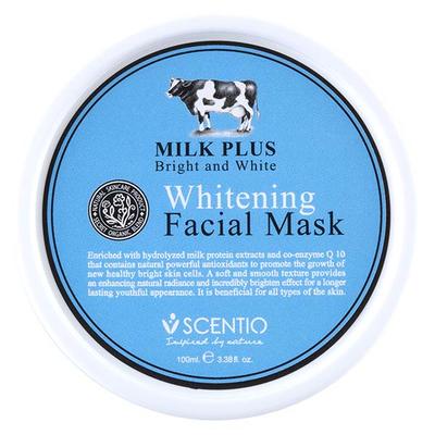 Scentio Milk Plus Organic Whitening Facial Mask 100 ml - Facial Kits