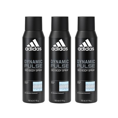 Adidas Dynamic Pulse Deodorant Set 150ml 3's - Men Deodorants/Roll-Ons