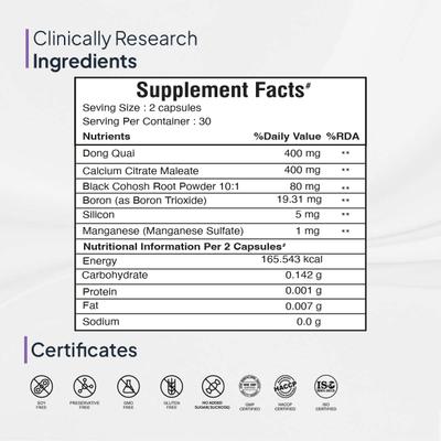 Miduty Menopause Capsules 60's - Women Health