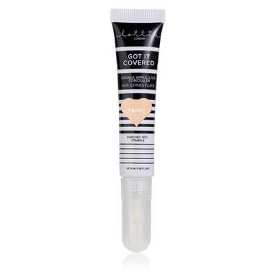 Lottie London GOT IT COVERED- SPONGE APPLICATOR CONCEALER Fawn 8 ml - Concealer