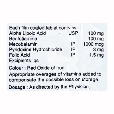 Neuben Plus Tablet 10'S - Neuropathic Pain-Dru