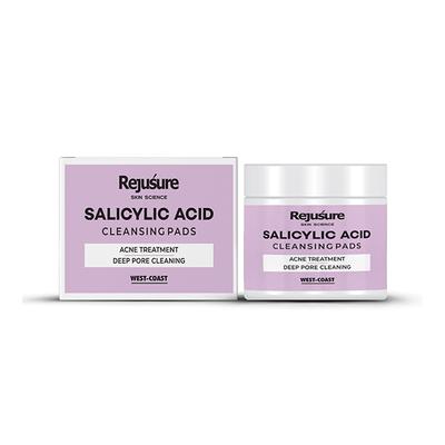 Rejusure Salicylic Acid Cleansing Pad 50's - Cotton Buds & Balls