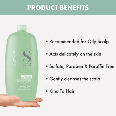 Alfaparf Milano Scalp Rebalance Purifying Low Shampoo - Anti Dandruff For All Scalps 1000 ml - Shampoos