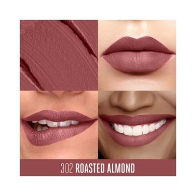 Lakme Absolute Plush Matte Lip Crayon 302 Roasted Almond 2.8 gm - Lipsticks