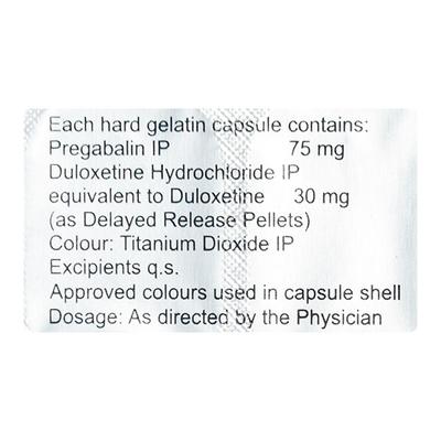 PEG D 75/30 Capsule 10's - Neuropathic Pain-Dru