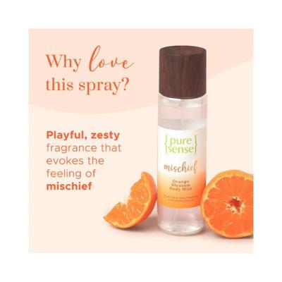 PureSense Mischief Orange Body Mist Long Lasting Women's Perfume 1's - Body Mist/Spray