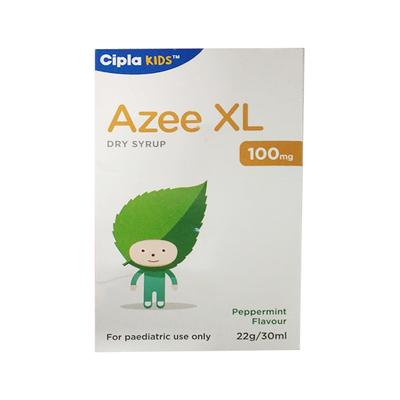 AZEE XL PEPPERMINT FLAVOUR 100mg Dry Syrup 30ml - Bacterial Infections-Mac