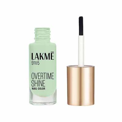 Lakme 9To5 P+G Nail Minty Green 6 ml - Nail Polish