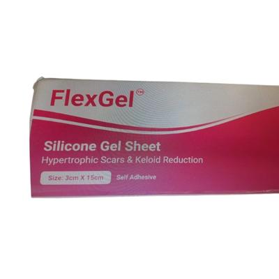 FlexGel Silicone Gel Sheet (3 cm X 15 cm) 1's - Bandages & Dressings