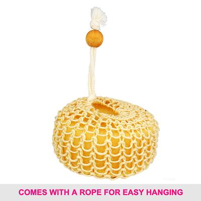 Vega Sisal Ball Bath Sponge (NBA - 3/3) 1's - Loofahs & Sponges