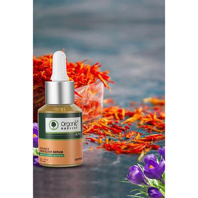 Organic Harvest Activ Radiance Face Elixir Serum - Saffron 30 gm - Face Serum