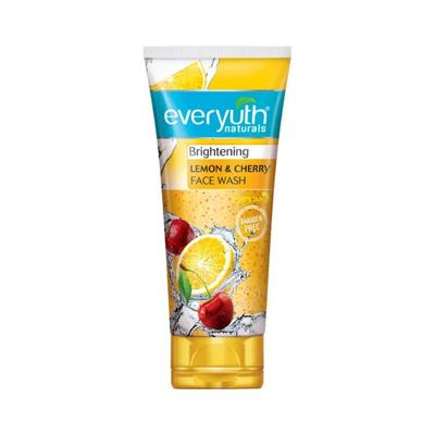 Everyuth Naturals Brightening Lemon & Cherry Facewash 150 gm - Face Wash & Cleansers